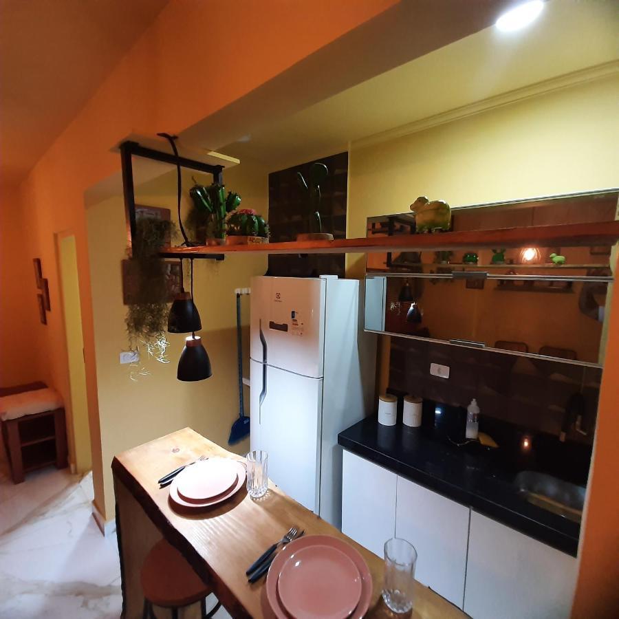 Sala Living 609 S Vicente Book Appartamento São Vicente Esterno foto